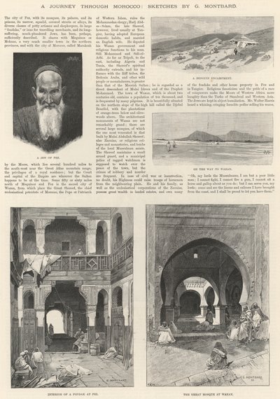 モロッコの旅 作： Charles Auguste Loye
